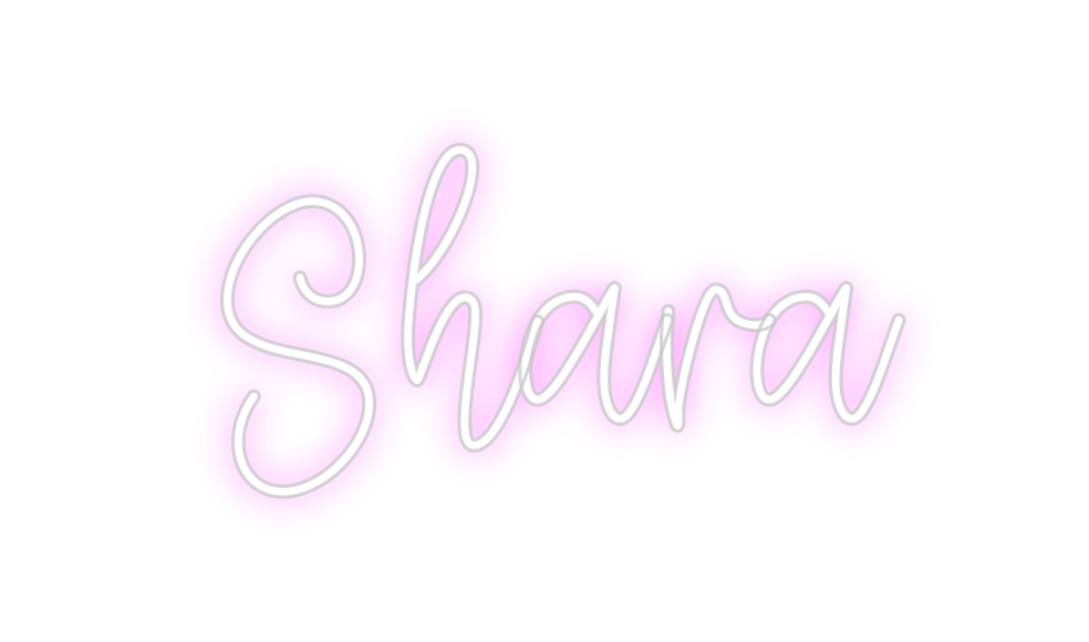 Create your Neon Sign Shara