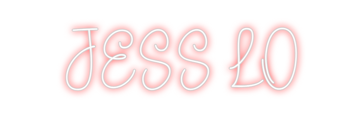 Create your Neon Sign JESS LO