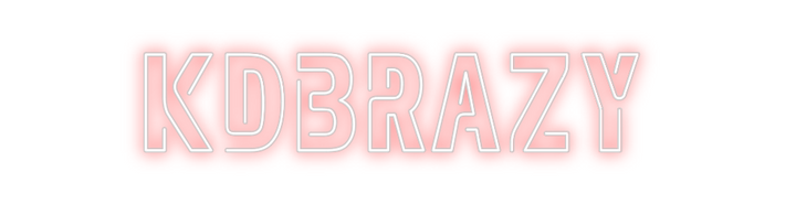 Create your Neon Sign Kdbrazy