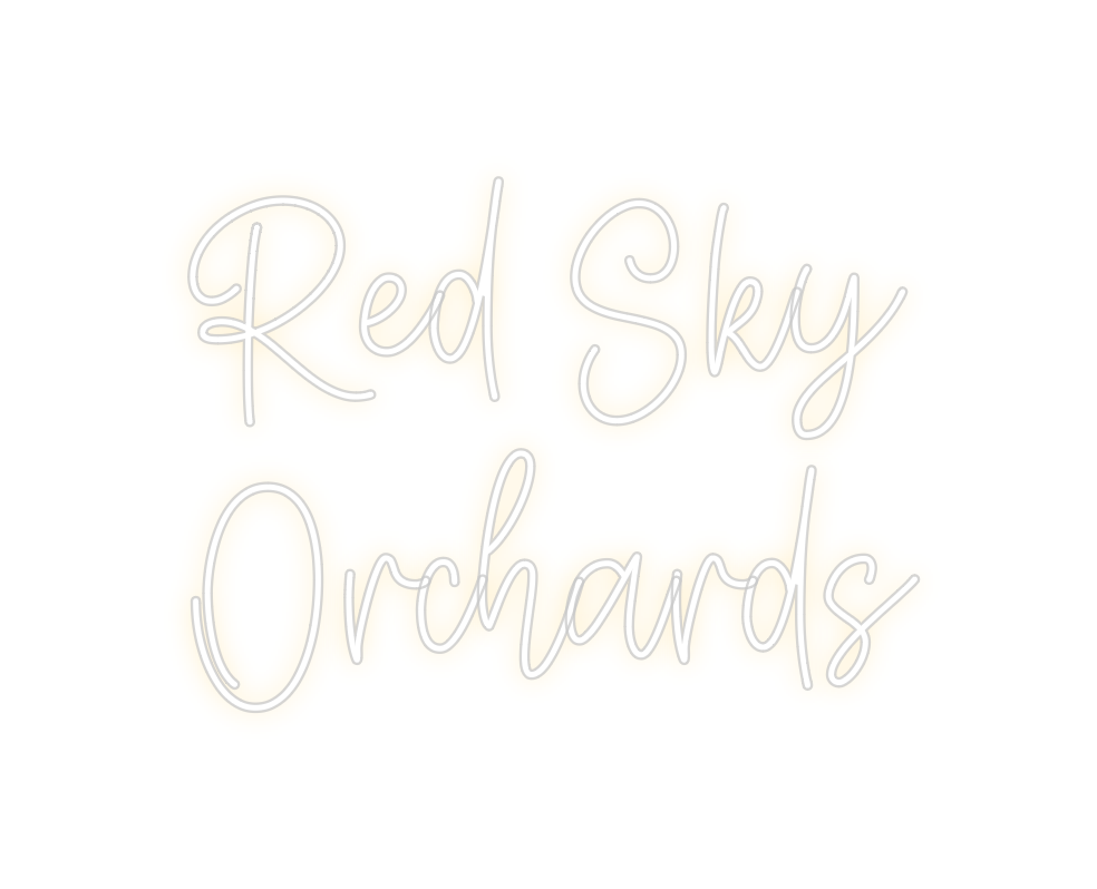 Create your Neon Sign Red Sky
Orcha...