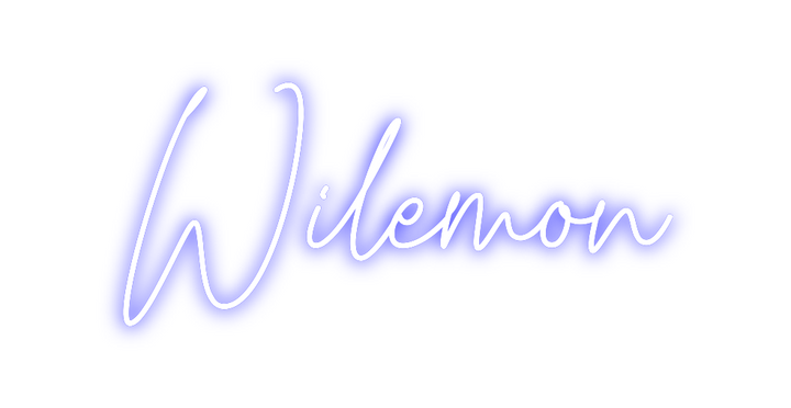 Create your Neon Sign Wilemon