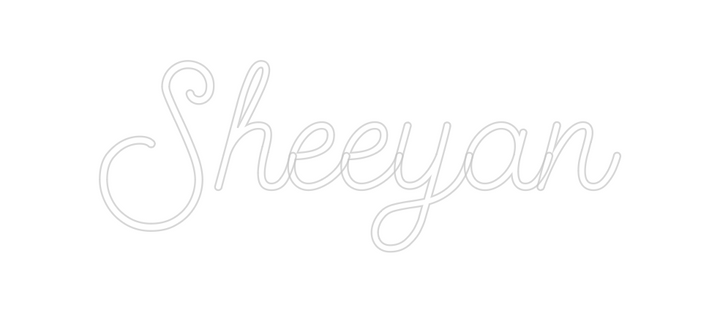 Create your Neon Sign Sheeyan