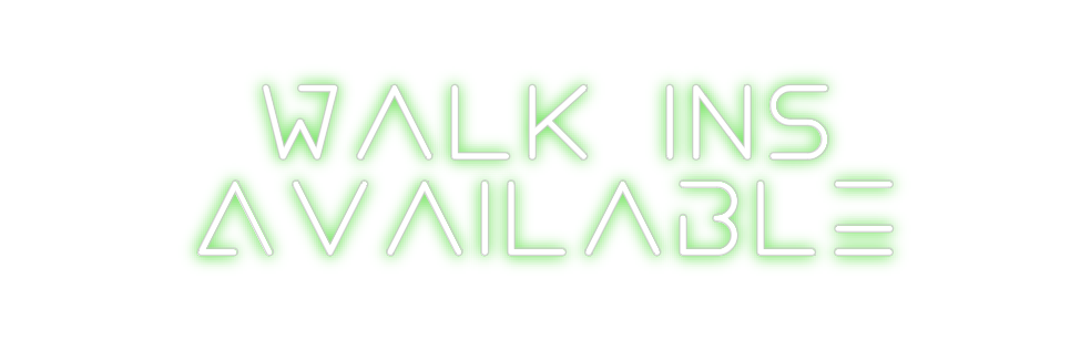 Create your Neon Sign Walk ins 
Ava...