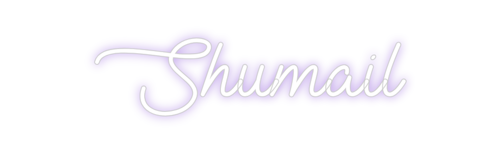Create your Neon Sign Shumail