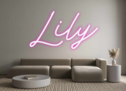 Create your Neon Sign Lily