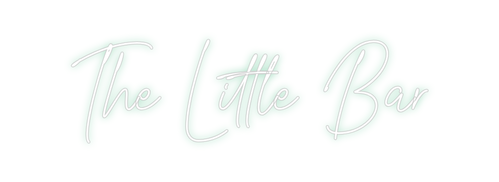 Create your Neon Sign The Little Bar