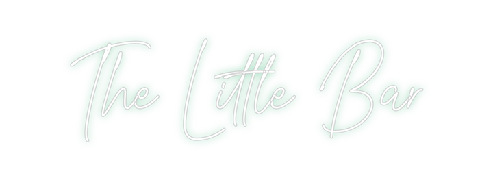 Create your Neon Sign The Little Bar