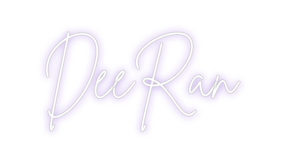 Create your Neon Sign  DeeRan