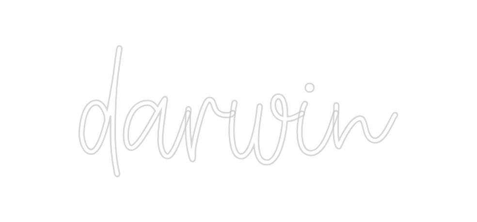 Create your Neon Sign darwin