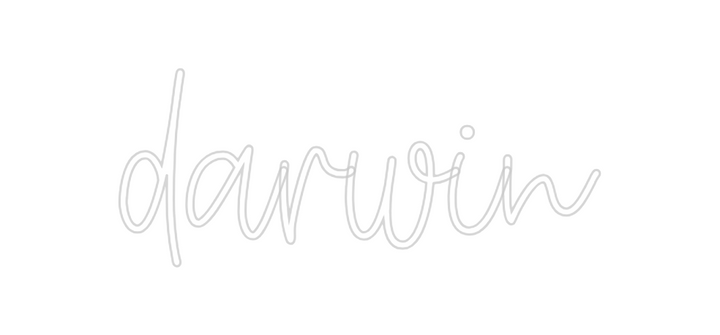 Create your Neon Sign darwin