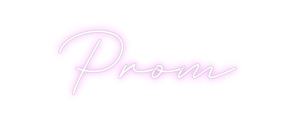 Create your Neon Sign Prom