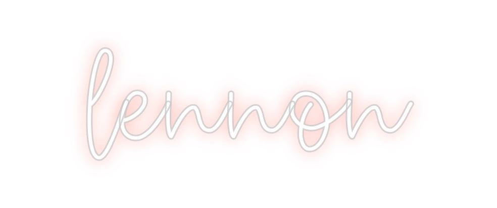 Create your Neon Sign lennon