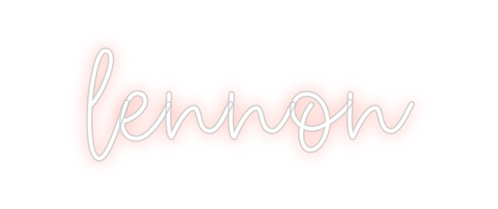 Create your Neon Sign lennon