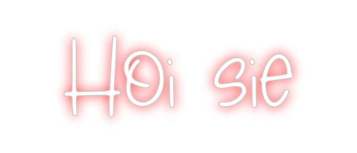 Create your Neon Sign Hoi sie
