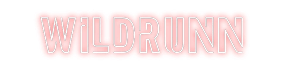 Create your Neon Sign Wildrunn