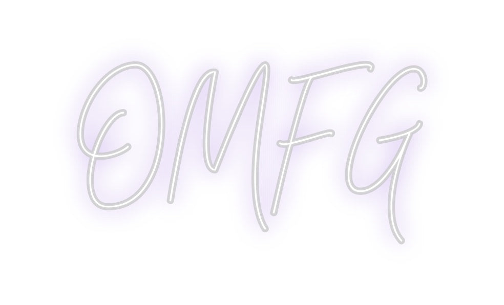 Create your Neon Sign OMFG