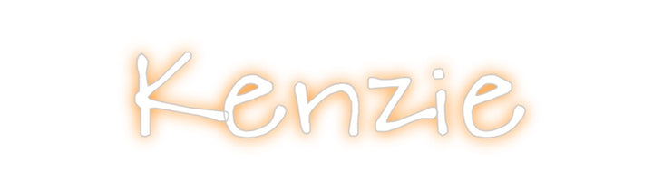 Create your Neon Sign Kenzie