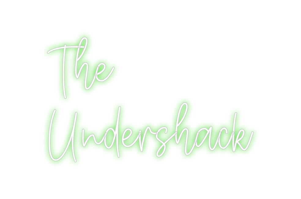 Create your Neon Sign The
Undersha...