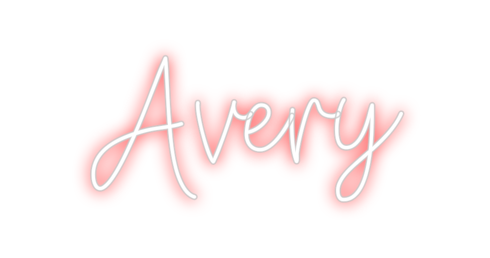 Create your Neon Sign Avery