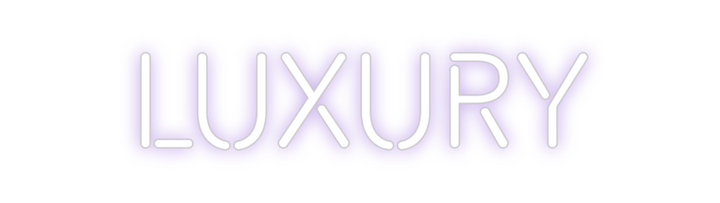 Create your Neon Sign Luxury