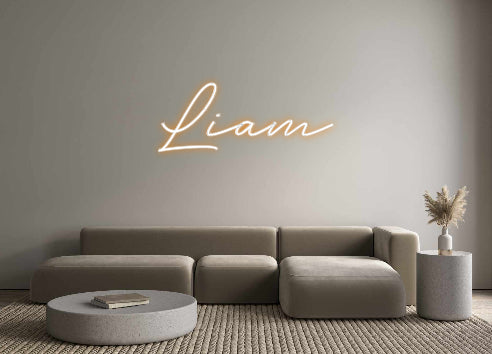 Create your Neon Sign Liam
