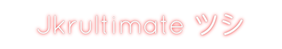Create your Neon Sign Jkrultimate ツシ