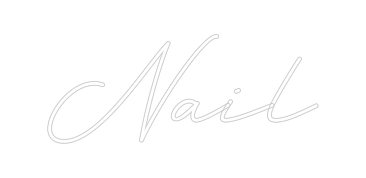 Create your Neon Sign Nail