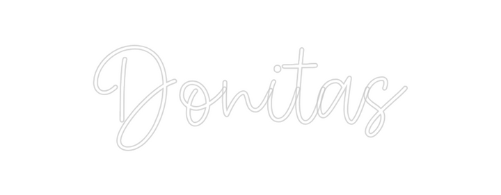 Create your Neon Sign Donitas
