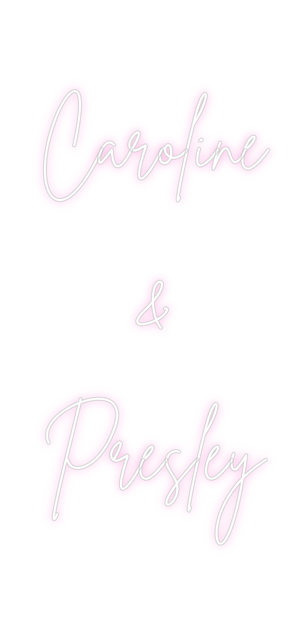 Create your Neon Sign Caroline
&
...