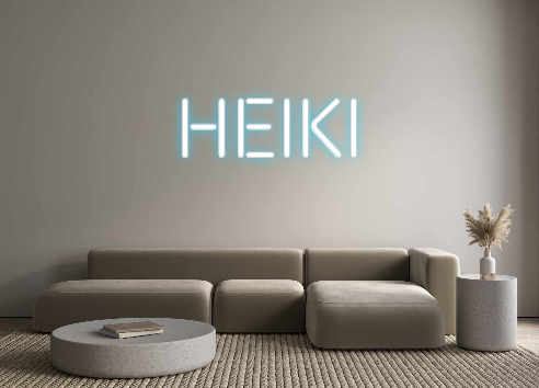 Create your Neon Sign HEIKI