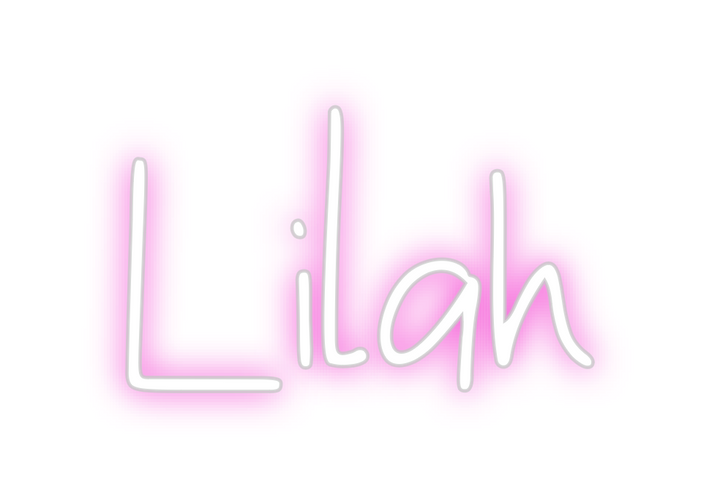 Create your Neon Sign Lilah