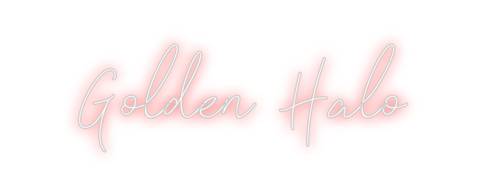Create your Neon Sign Golden Halo