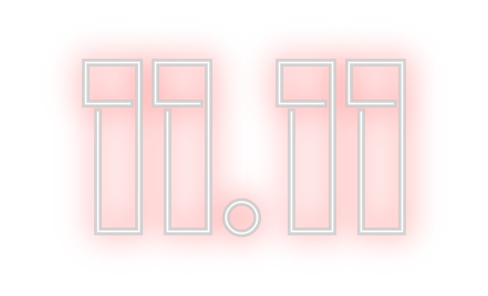 Create your Neon Sign 11.11