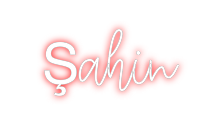 Create your Neon Sign Şahin