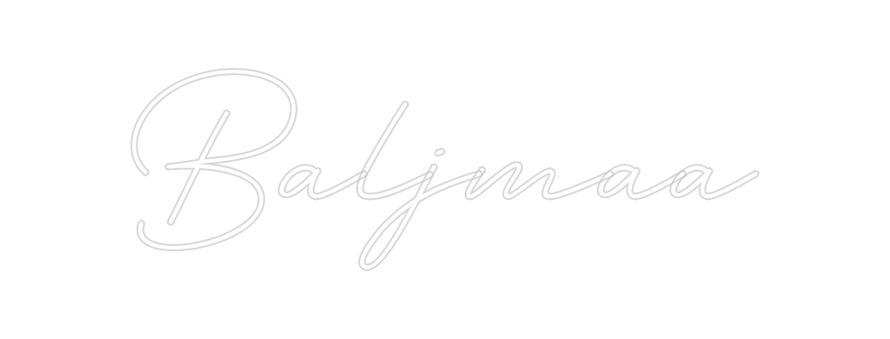 Create your Neon Sign Baljmaa