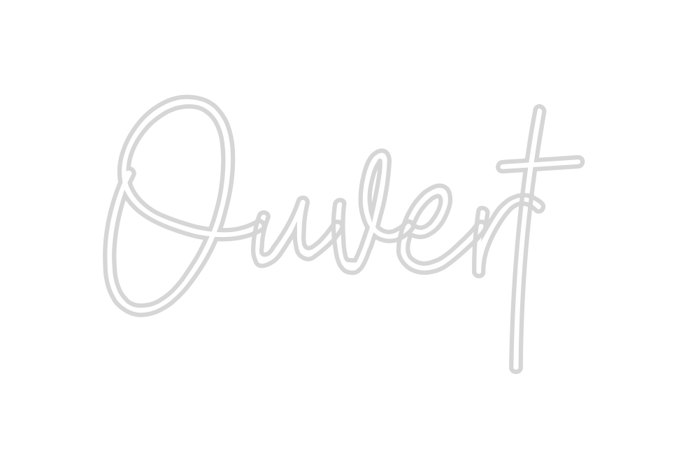 Create your Neon Sign Ouvert