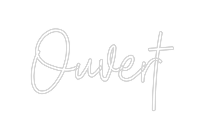 Create your Neon Sign Ouvert