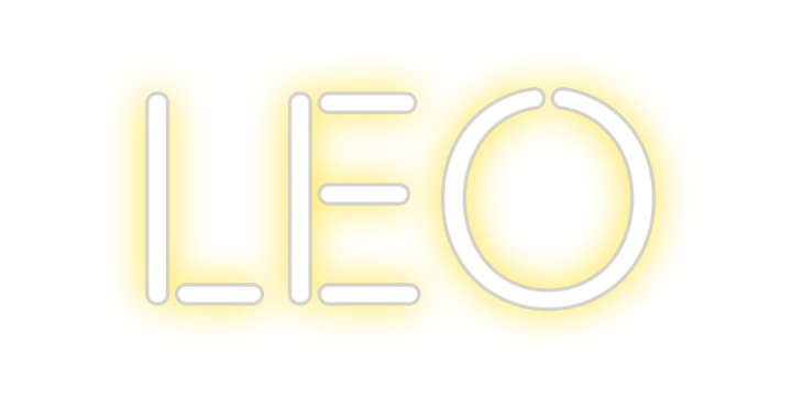 Create your Neon Sign Leo