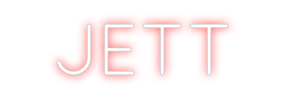 Create your Neon Sign JETT