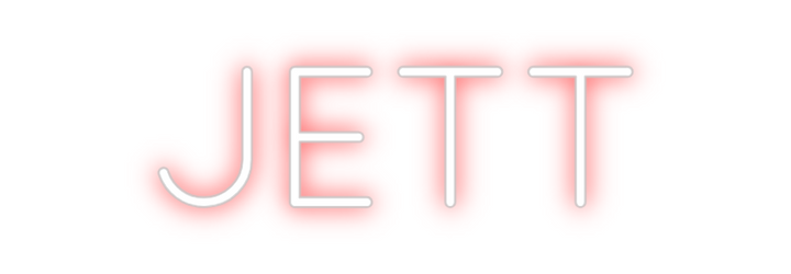 Create your Neon Sign JETT