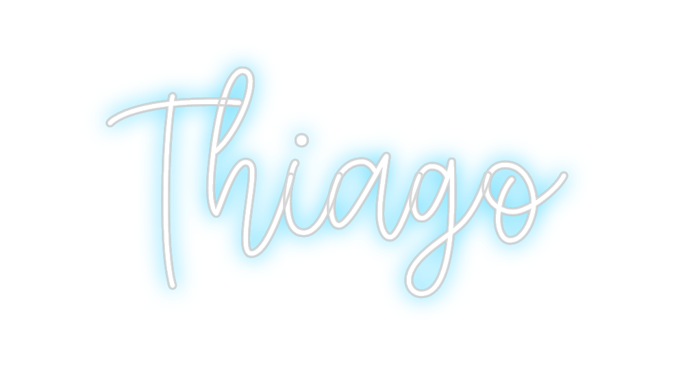 Create your Neon Sign Thiago
