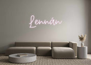Create your Neon Sign Lennán
