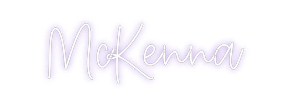 Create your Neon Sign McKenna