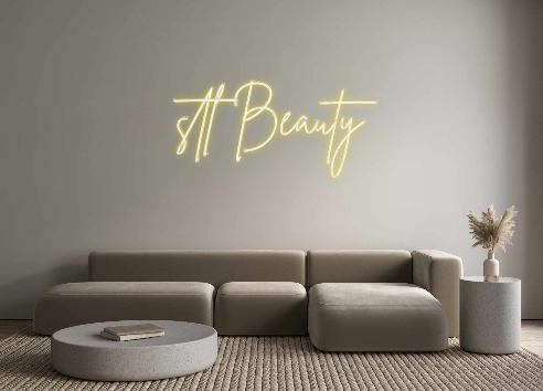 Create your Neon Sign stl Beauty