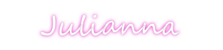 Create your Neon Sign Julianna