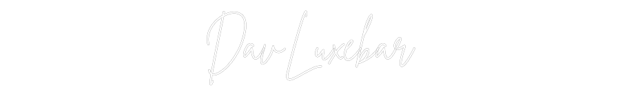 Create your Neon Sign DavLuxebar