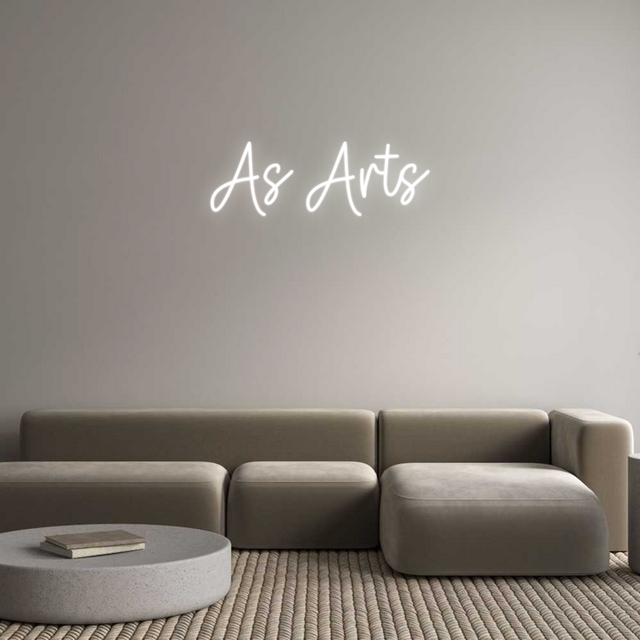 Create your Neon Sign As Arts