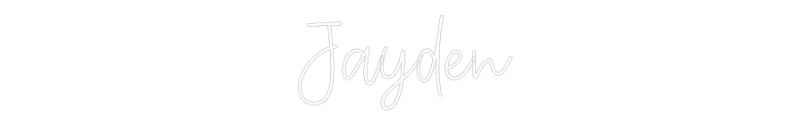 Create your Neon Sign Jayden