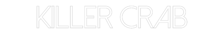 Create your Neon Sign Killer Crab