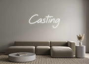 Create your Neon Sign Casting